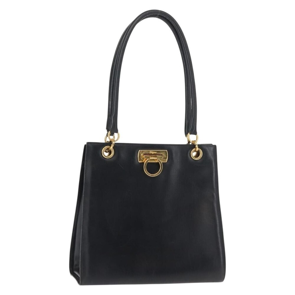 Salvatore Ferragamo Gancini Leather